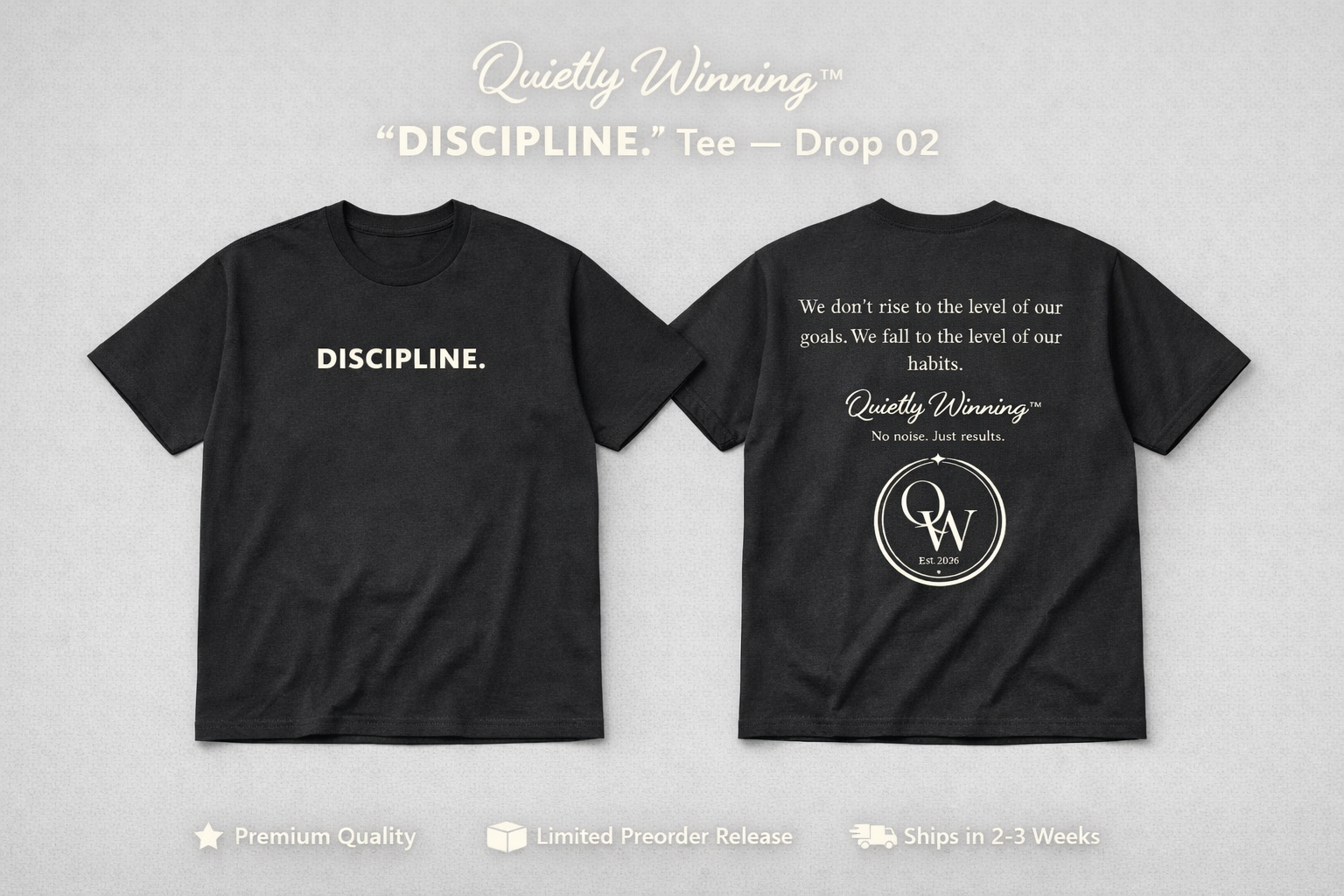 DISCIPLINE. Tee