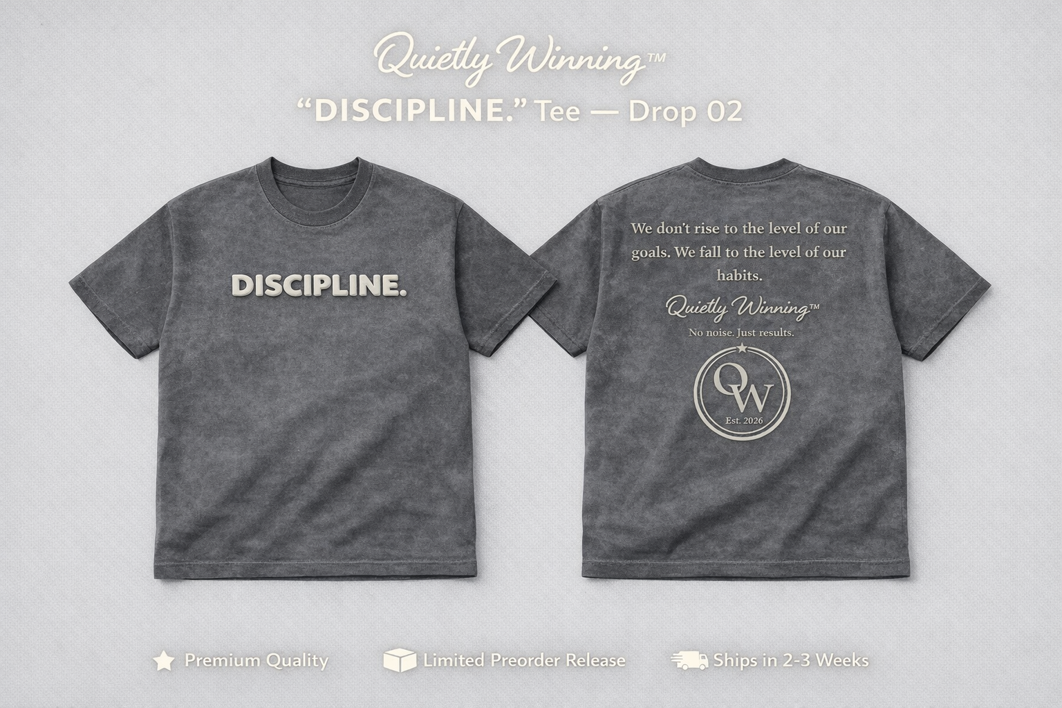 DISCIPLINE. Tee